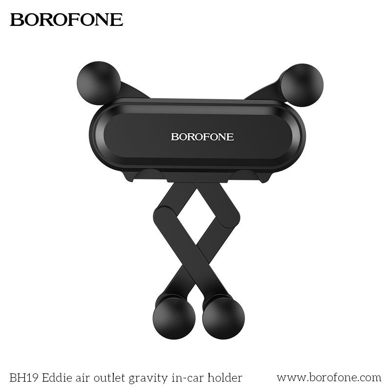 BOROFONE BH19 Eddie gravity air-vent car holder NZ 4